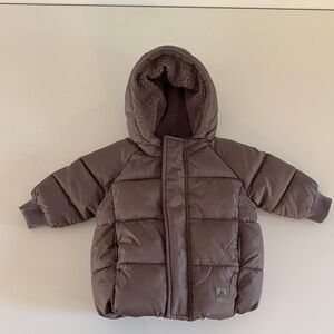 GAP Baby Brown Puffer Jacket